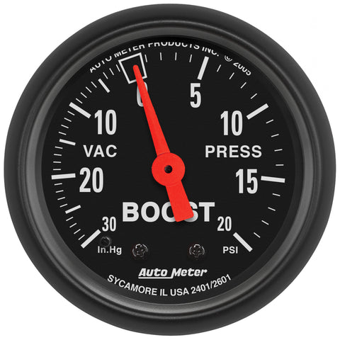2-1/16" BOOST/VACUUM 30 IN HG/20 PSI Z-SERIES