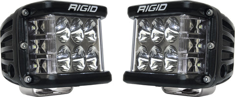 RIGID D-SS PRO Side Shooter Driving Optic Surface Mount Black Housing Pair