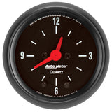 2-1/16" CLOCK 12 HOUR Z-SERIES