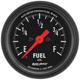 2-1/16" FUEL LEVEL PROGRAMMABLE 0-280 O Z-SERIES