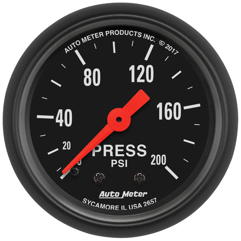 2-1/16" PRESSURE 0-200 PSI Z-SERIES