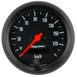 3-3/8 In. SPEEDOMETER 0-190 KM/H Z-SERIES