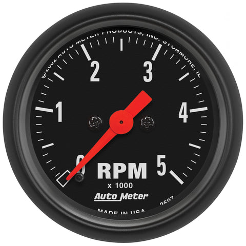 2-1/16" IN-DASH TACHOMETER 0-5000 RPM Z-SERIES