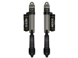 ICON 2020-2023 Jeep Gladiator 1.5" Lift Rear V.S. 2.5 Aluminum Series Shock Absorbers Piggyback Reservoir Pair