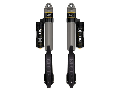 ICON 2020-2023 Jeep Gladiator 1.5" Lift Rear V.S. 2.5 Aluminum Series Shock Absorbers Piggyback Reservoir Pair