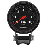 2-5/8" PEDESTAL TACHOMETER 0-6000 RPM Z-SERIES