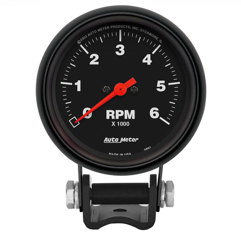 2-5/8" PEDESTAL TACHOMETER 0-6000 RPM Z-SERIES
