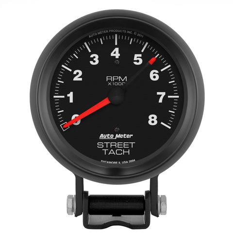 3-3/4" PEDESTAL TACHOMETER 0-8000 RPM Z-SERIES