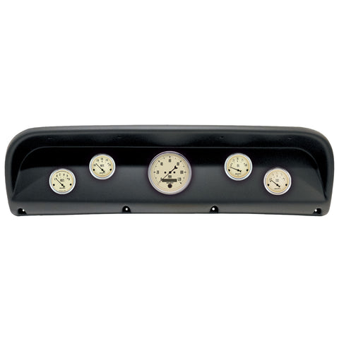 5 GAUGE DIRECT-FIT DASH KIT FORD TRUCK 67-72 ANTIQUE BEIGE