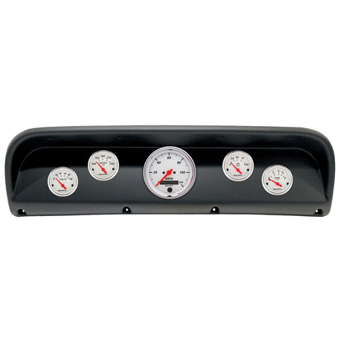 5 GAUGE DIRECT-FIT DASH KIT FORD TRUCK 67-72 ARCTIC WHITE