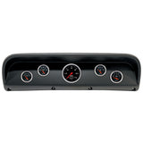 5 GAUGE DIRECT-FIT DASH KIT FORD TRUCK 67-72 DESIGNER BLACK