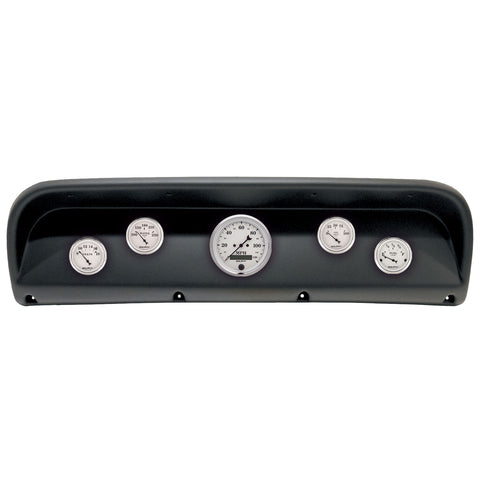 5 GAUGE DIRECT-FIT DASH KIT FORD TRUCK 67-72 OLD TYME WHITE