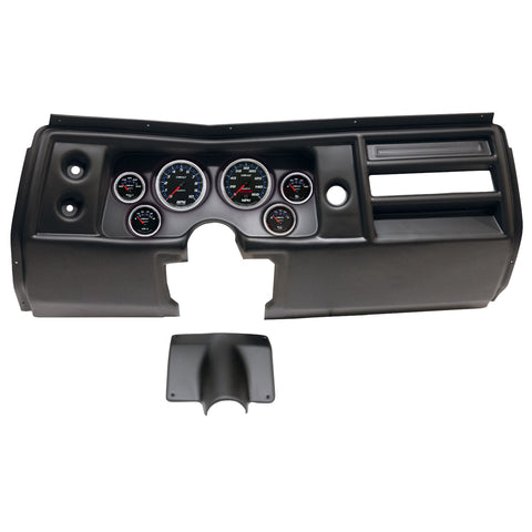 6 GAUGE DIRECT-FIT DASH KIT CHEVY CHEVELLE NO VENT 68 COBALT