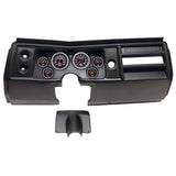 6 GAUGE DIRECT-FIT DASH KIT CHEVY CHEVELLE NO VENT 68 SPORT-COMP II
