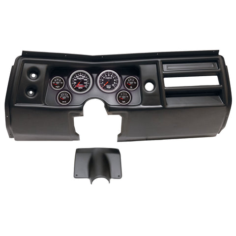 6 GAUGE DIRECT-FIT DASH KIT CHEVY CHEVELLE NO VENT 68 SPORT-COMP II