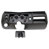6 GAUGE DIRECT-FIT DASH KIT CHEVY CHEVELLE VENT 68 CHRONO