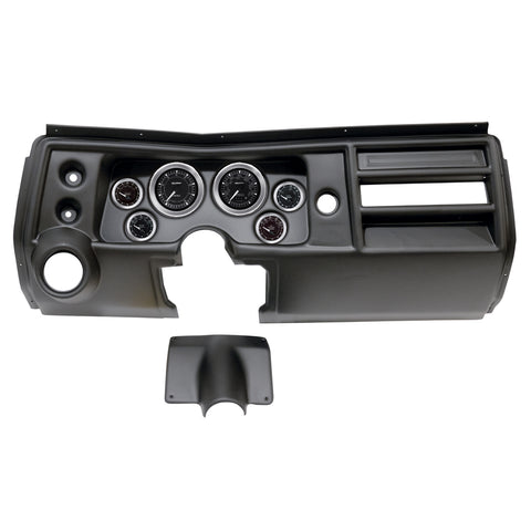 6 GAUGE DIRECT-FIT DASH KIT CHEVY CHEVELLE VENT 68 CHRONO