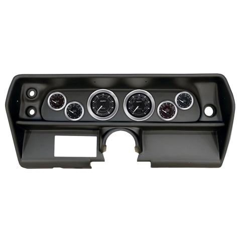 6 GAUGE DIRECT-FIT DASH KIT CHEVY NOVA 68 CHRONO