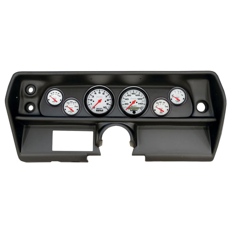 6 GAUGE DIRECT-FIT DASH KIT CHEVY NOVA 68 PHANTOM