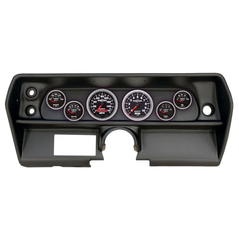 6 GAUGE DIRECT-FIT DASH KIT CHEVY NOVA 68 SPORT-COMP II