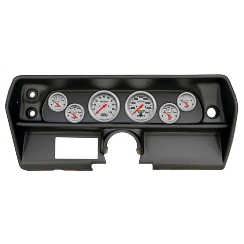 6 GAUGE DIRECT-FIT DASH KIT CHEVY NOVA 68 ULTRA-LITE