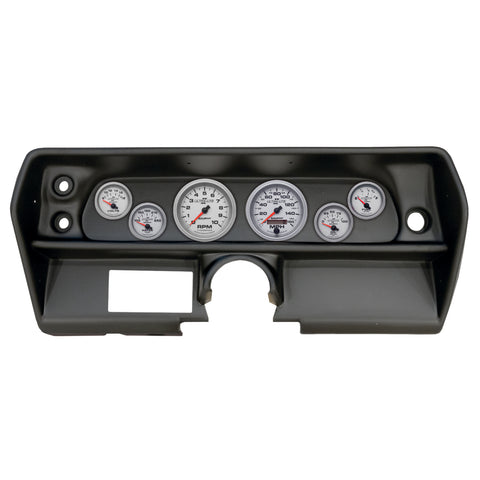 6 GAUGE DIRECT-FIT DASH KIT CHEVY NOVA 68 ULTRA-LITE II