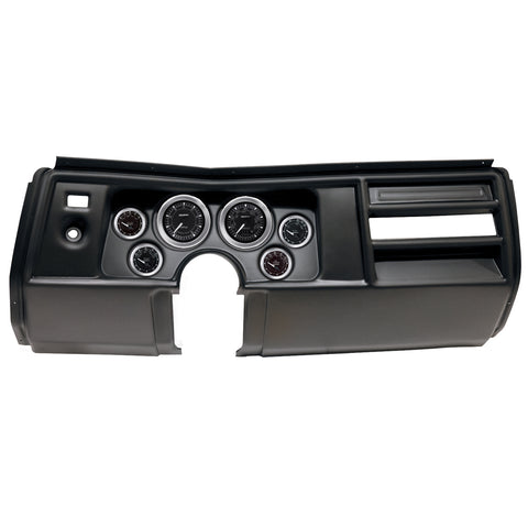 6 GAUGE DIRECT-FIT DASH KIT CHEVY CHEVELLE NO VENT 69 CHRONO