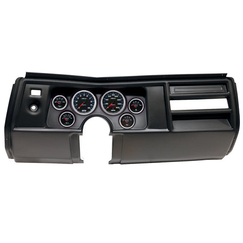 6 GAUGE DIRECT-FIT DASH KIT CHEVY CHEVELLE NO VENT 69 COBALT