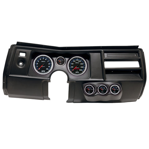 6 GAUGE DIRECT-FIT DASH KIT CHEVY CHEVELLE NO VENT 69 COBALT