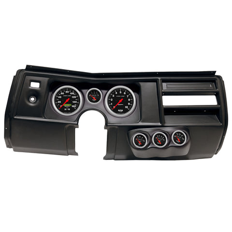 6 GAUGE DIRECT-FIT DASH KIT CHEVY CHEVELLE NO VENT 69 SPORT-COMP