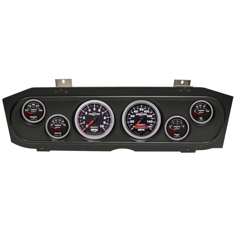 6 GAUGE DIRECT-FIT DASH KITMERCURY COUGAR 69-70 SPORT-COMP II