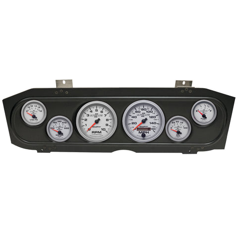 6 GAUGE DIRECT-FIT DASH KIT MERCURY COUGAR 69-70 ULTRA-LITE II