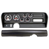 6 GAUGE DIRECT-FIT DASH KIT PONTIAC GTO NO AC 70-72 AMERICAN MUSCLE