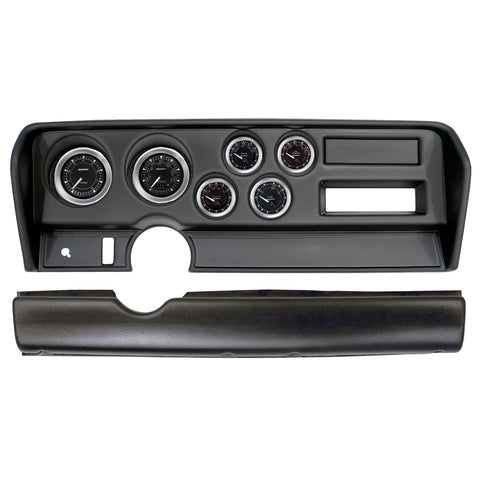 6 GAUGE DIRECT-FIT DASH KIT PONTIAC GTO NO AC 70-72 CHRONO