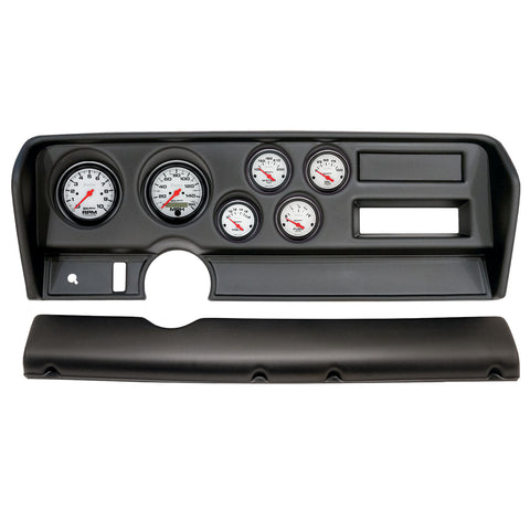 6 GAUGE DIRECT-FIT DASH KIT PONTIAC GTO NO AC 70-72 PHANTOM