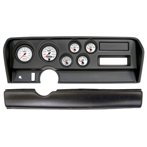6 GAUGE DIRECT-FIT DASH KIT PONTIAC GTO NO AC 70-72 PHANTOM II