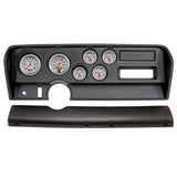 6 GAUGE DIRECT-FIT DASH KIT PONTIAC GTO NO AC 70-72 ULTRA-LITE