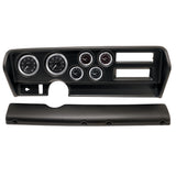 6 GAUGE DIRECT-FIT DASH KIT PONTIAC GTO AC 70-72 CHRONO