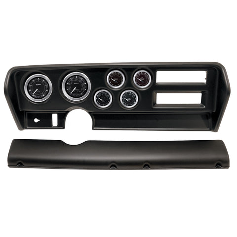 6 GAUGE DIRECT-FIT DASH KIT PONTIAC GTO AC 70-72 CHRONO