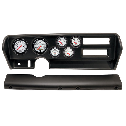 6 GAUGE DIRECT-FIT DASH KIT PONTIAC GTO AC 70-72 PHANTOM