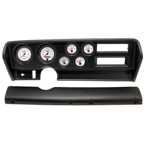 6 GAUGE DIRECT-FIT DASH KIT PONTIAC GTO AC 70-72 PHANTOM II