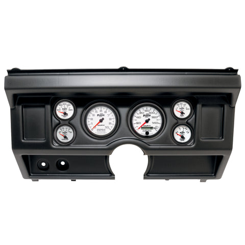 6 GAUGE DIRECT-FIT DASH KIT FORD TRUCK NO AC 80-86 PHANTOM II