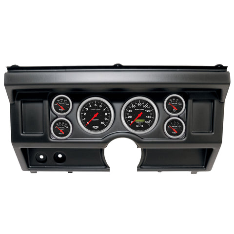 6 GAUGE DIRECT-FIT DASH KIT FORD TRUCK NO AC 80-86 SPORT-COMP
