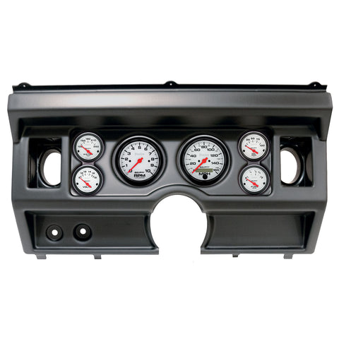 6 GAUGE DIRECT-FIT DASH KIT FORD TRUCK AC 80-86 PHANTOM