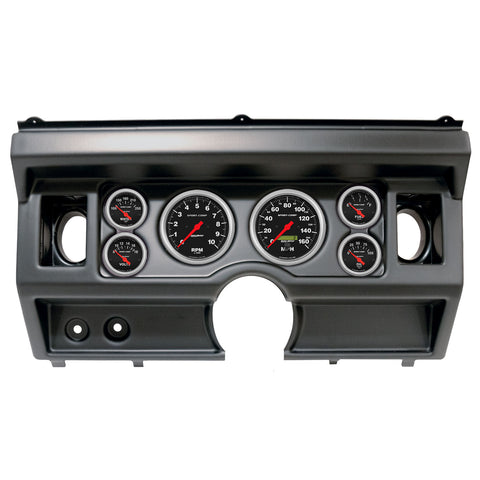 6 GAUGE DIRECT-FIT DASH KIT FORD TRUCK AC 80-86 SPORT-COMP