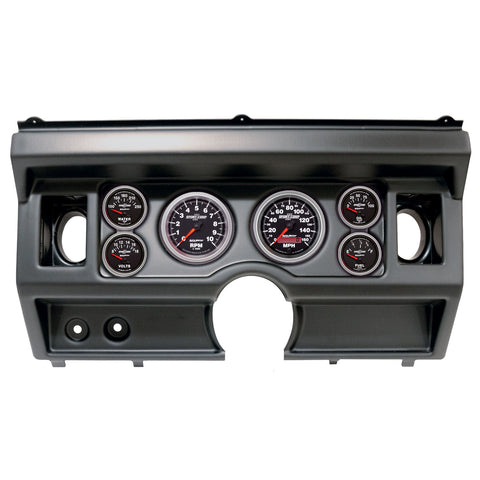6 GAUGE DIRECT-FIT DASH KIT FORD TRUCK AC 80-86 SPORT-COMP II