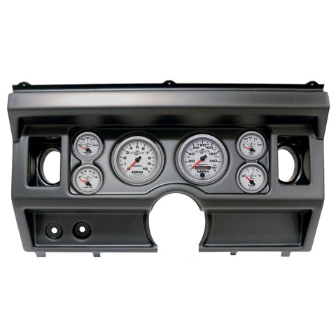 6 GAUGE DIRECT-FIT DASH KIT FORD TRUCK AC 80-86 ULTRA-LITE II