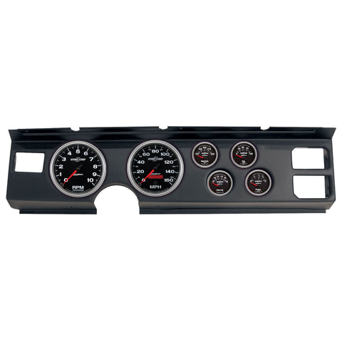 6 GAUGE DIRECT-FIT DASH KIT PONTIAC FIREBIRD 82-84 SPORT-COMP II