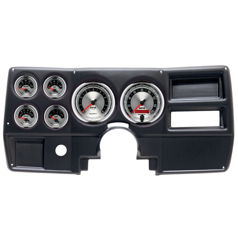 6 GAUGE DIRECT-FIT DASH KIT CHEVY/GMC TRUCK NO VENT 84-87 AMERICAN MUSCLE
