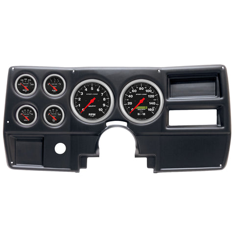 6 GAUGE DIRECT-FIT DASH KIT CHEVY/GMC TRUCK NO VENT 84-87 SPORT-COMP